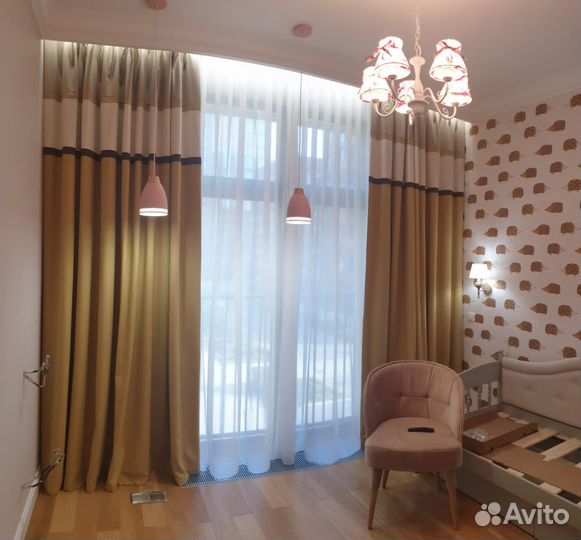 Пошив штор, тюли на заказ