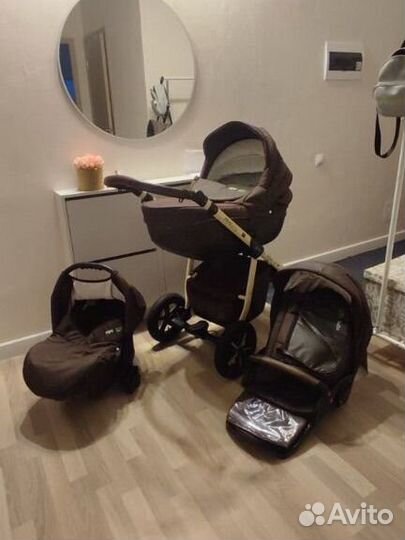 Коляска verdi 3 в 1 pepe eco