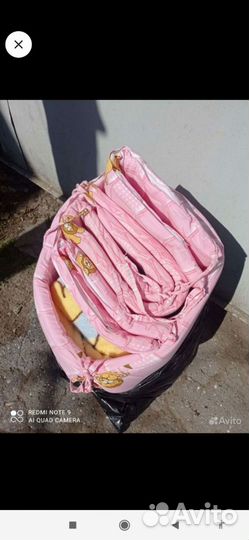 Бортики в детскую кроватку