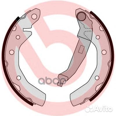 Колодки тормозные барабанные зад S 10 51