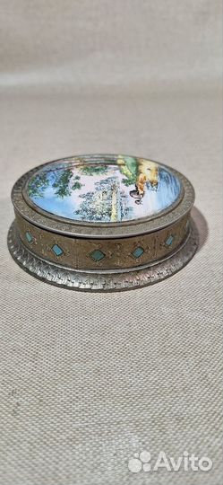 Пудреница ссср.Винтаж