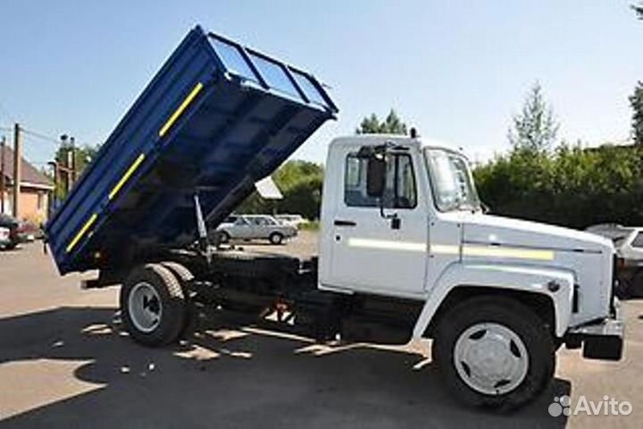 Водитель самосвала газ-3309