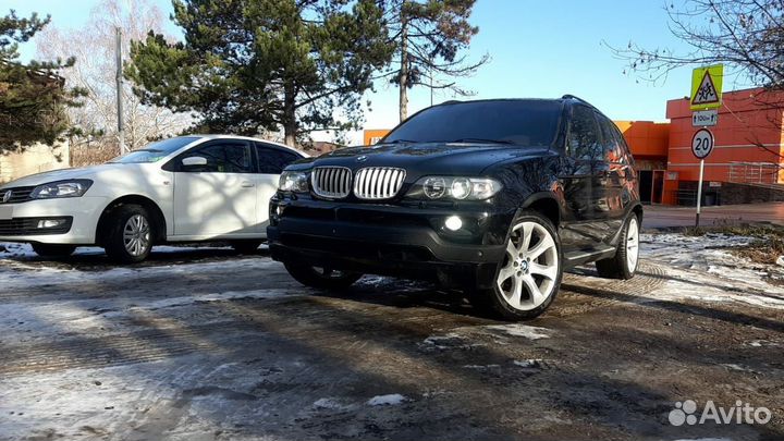 BMW X5 4.8 AT, 2004, 290 000 км
