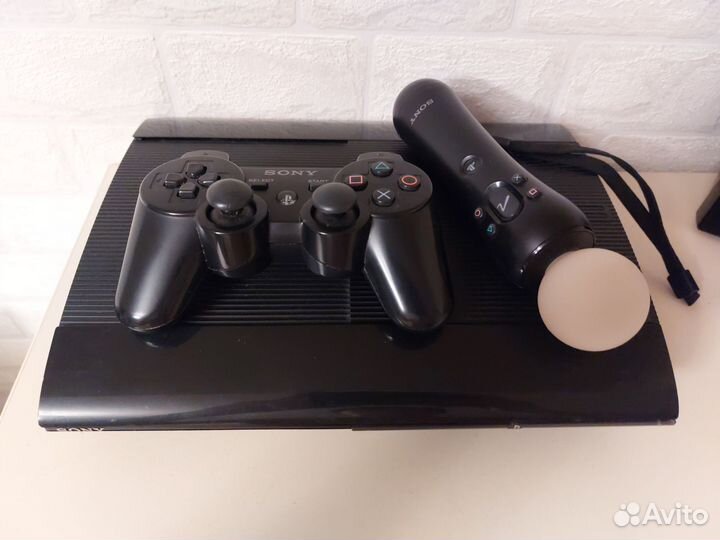 Игровая приставка ps3 super slim