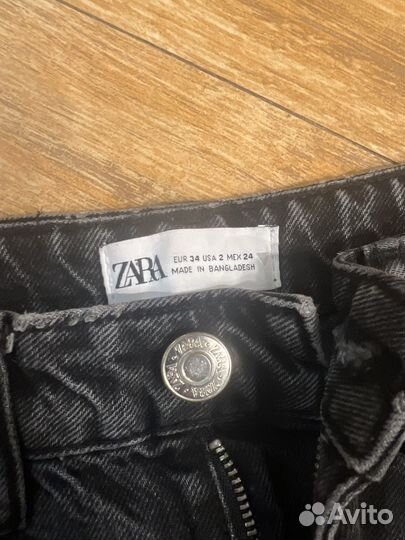 Джинсы zara 34р женские