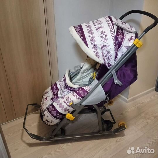 Санки коляска ника