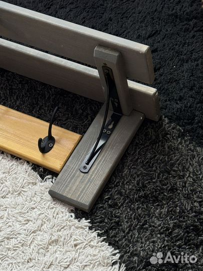 Полка настенная деревянная