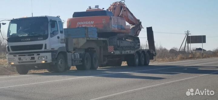 Аренда трала, шаланды, полуприцеп, негабарит