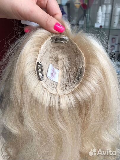 Шиньон из натуральных волос