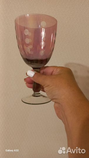 Фужеры большие, маленькие. Винтаж