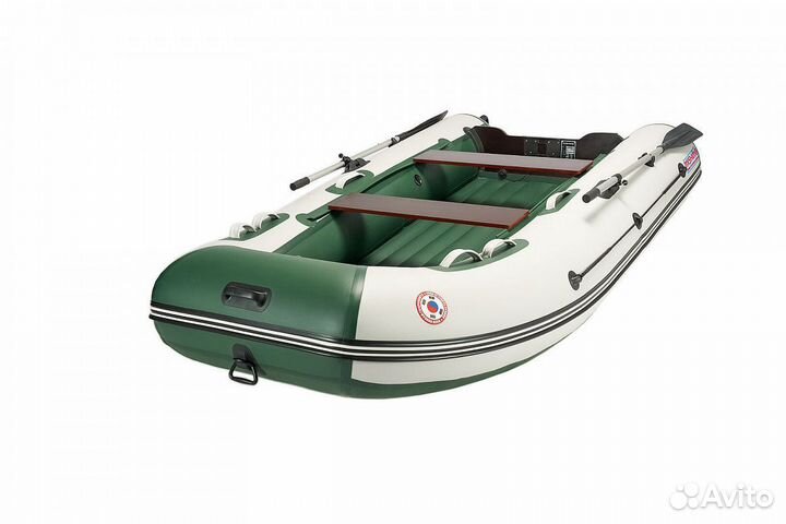 Лодка mishimo lite 360 Светло-серо - зеленый