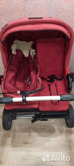 Коляска для двойни или погодок 2в1