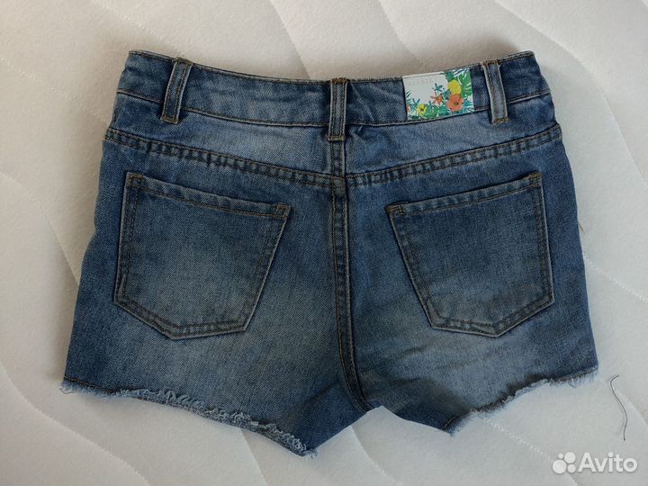 Шорты джинсовые