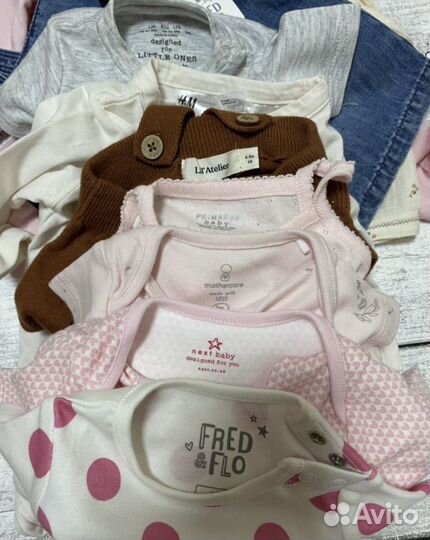 Брендовые вещи пакетом на девочку 56,62