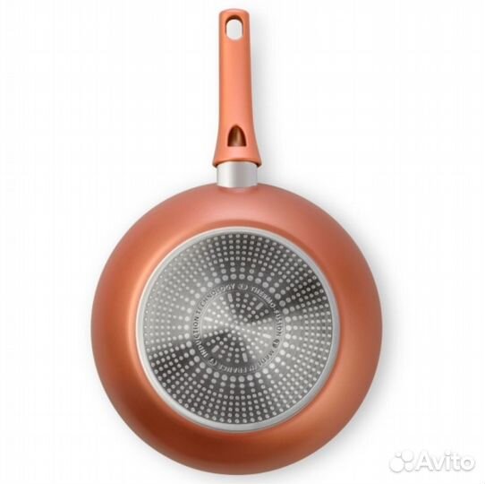 Новая сковорода tefal с крышкой