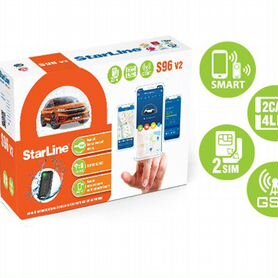 Автосигнализация StarLine S96 V2 2CAN+4LIN 2SIM