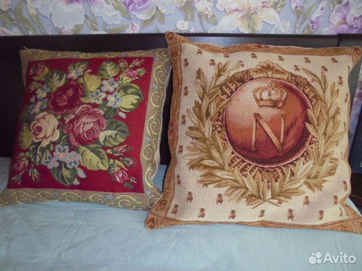 Гобелен Франц символ Наполеона жаккард наволочка