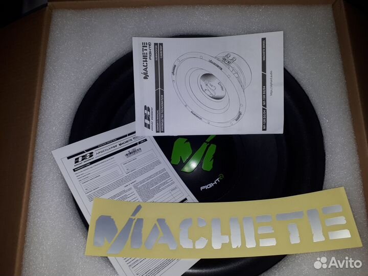 Новый Сабвуфер Deaf Bonce Machete MF-15R D2