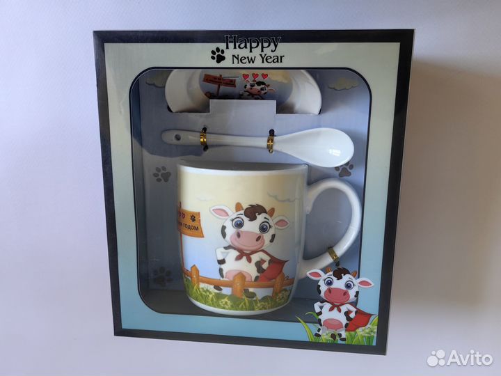 Набор детской посуды новый