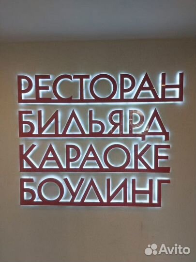 Изготовление рекламных вывесок