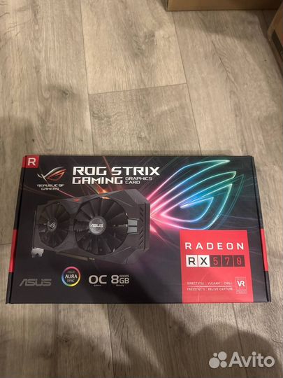 Видеокарта rx570 4gb