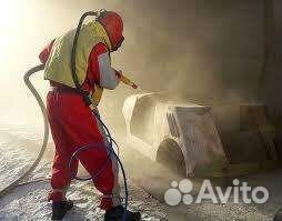 Пескоструйная обработка с выездом