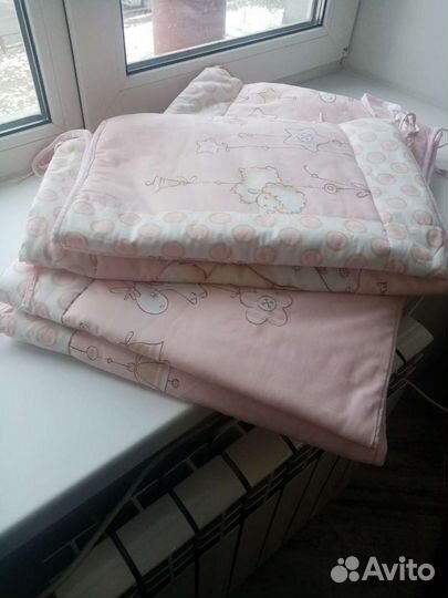 Бортики в детскую кроватку бу