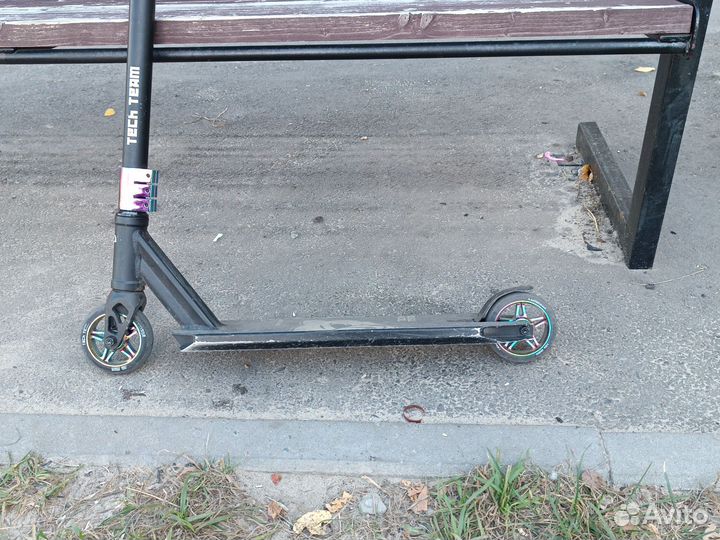 Трюковой самокат tech team
