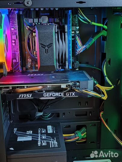 Компьютер Intel 6 ядер/GTX 1660Ti/16GB/500GB SSD