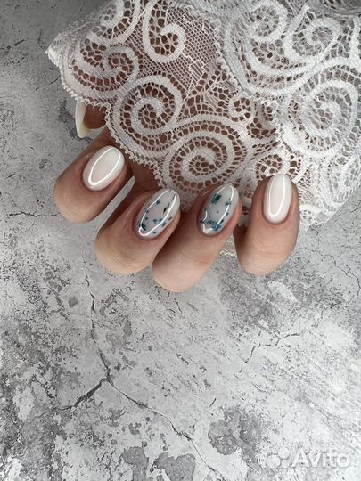 Маникюр тонко крепко ровно