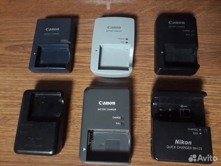 Зарядное устройство для аккумуляторов Canon, Nikon