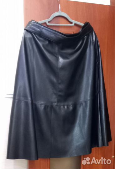 Кожаная юбка