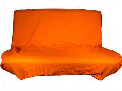 Грязезащитный чехол на заднее сиденье hard оранжев