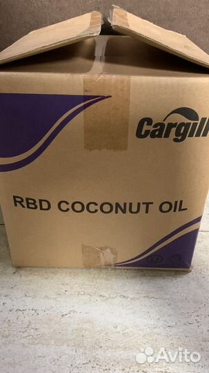 Масло кокосовое рафинированное дезодарированное
