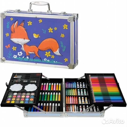 Набор для рисования подарочный Лиса Basir мс-6327