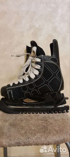 Коньки хоккейные oxelo