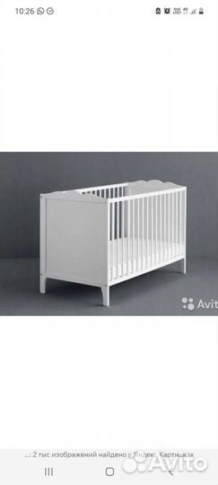 Детская кроватка IKEA