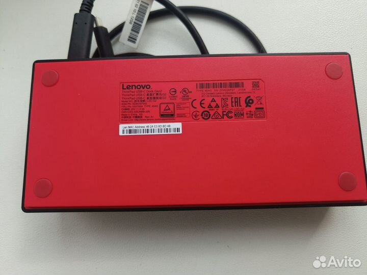 Док станция ThinkPad USB -C Dock Gen 2