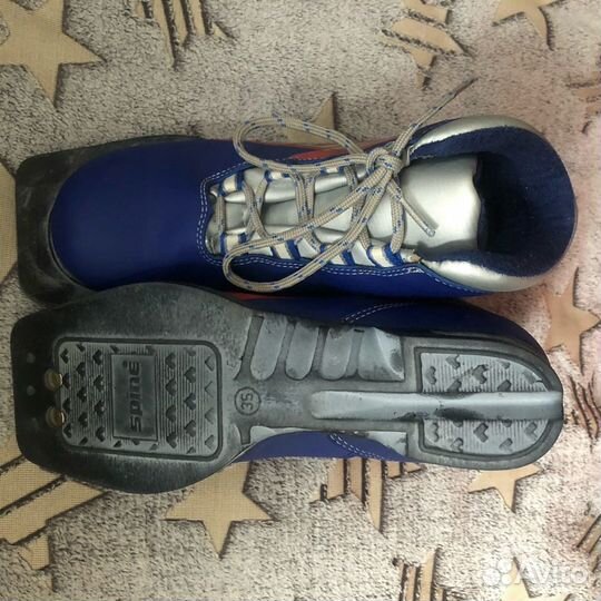 Лыжные детские ботинки Spine 35 размер