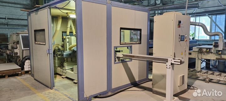 Линия фрезерных двусторонних станков GMC