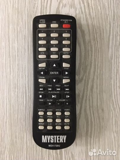 Пульт mystery MDV-729U