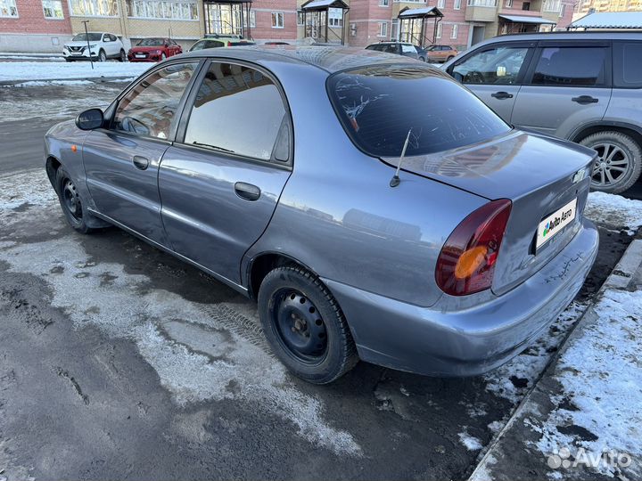 Chevrolet Lanos 1.5 МТ, 2006, 117 425 км