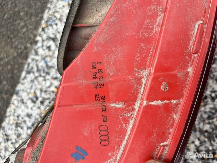 Задние фонари audi q7 4l