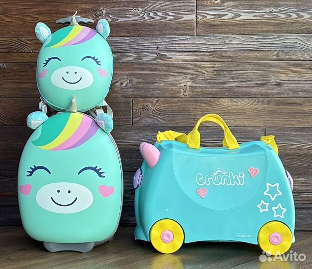 Детский чемодан Anilove и Trunki