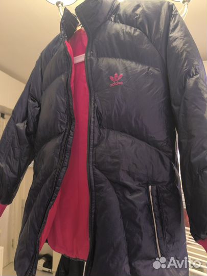 Пуховик для девочки 140