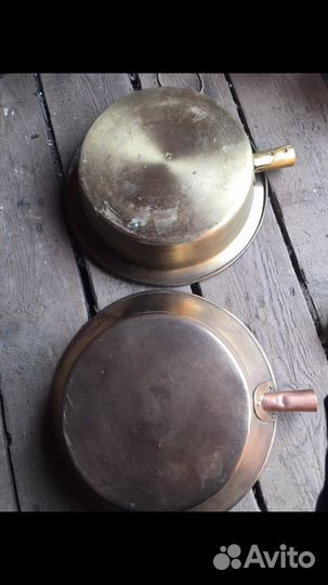 Сковороды латунные