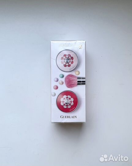 Guerlain meteorites набор с кистью 2 clair