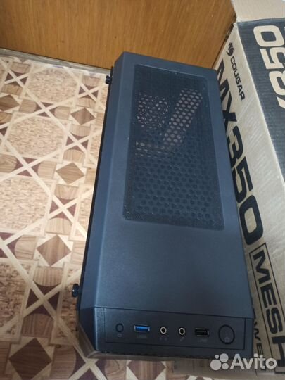 Корпус cougar mx350 mesh закалённое стекло