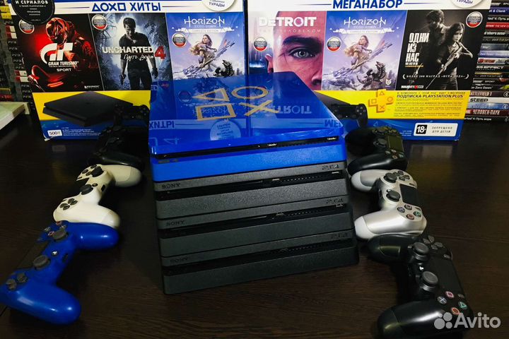 Sony ps4 прошитая + 10.000 игр бесплатно
