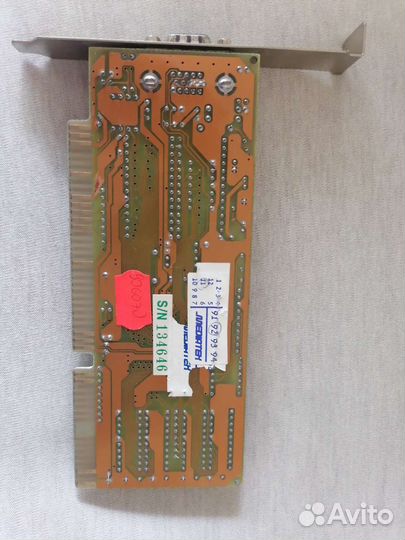 Видеокарта Technology 16-bit ISA otivga Video Card